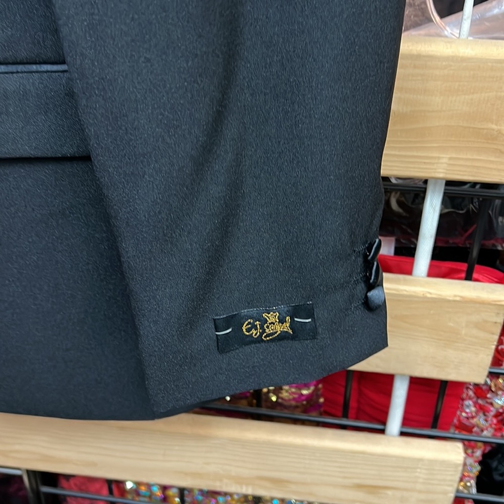 NWT,EJ Samuel Black Tuxedo (TUX101) black,made in Italy,black - Picture 6 of 17